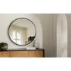 Eranthe Wall Mounted Round Mirror With Brushed Metal Frame For Bathroom, Vanity, Living Room, Bedroom, Entryway Wall Decor - The Pop Home -Decor Haven Shop GUEST 5bd487b3 f4c0 4472 aede 558dfc3bea81