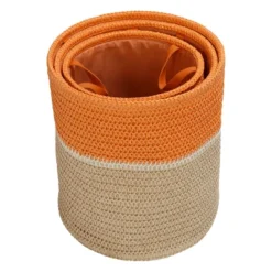 Honey-Can-Do Set Of 3 Paper Straw Baskets Sherbet And White -Decor Haven Shop GUEST 5d60f682 7a30 47c2 8e8e 55debcfd718d