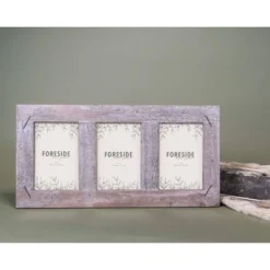 4 X 6 Inch Decorative Distressed Wood Picture Frame With Nail Accents - Holds 3 4x6 Photos - Foreside Home & Garden -Decor Haven Shop GUEST 5fc2121b fdd8 4d59 b6a4 63ad0e98e48c