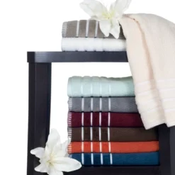 6pc Combed Cotton Bath Towel Set - Yorkshire Home -Decor Haven Shop GUEST 606bfb1f 8895 4487 ae82 6fbabf0b7ec6