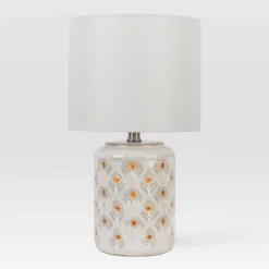 Diamond Cutout Table Lamp With Lit Base - Opalhouse™ -Decor Haven Shop GUEST 60da54ce 0527 407f a2b6 270a9b9bd46a