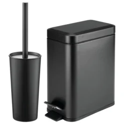 MDesign Toilet Brush Holder And Step Trash Can -Decor Haven Shop GUEST 617db6bf 503d 45ca bda4 55dce653e179