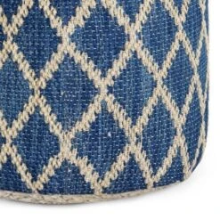 Nesbitt Round Pouf - WyndenHall -Decor Haven Shop GUEST 63a8380b b104 48aa 8a14 b70b78dba1a0