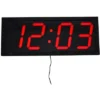 School Smart Large LED Wall Clock With Remote Control, 28 X 11-1/4 Inches -Decor Haven Shop GUEST 63fc7445 7cdc 4605 b6df 11fe09ccb458