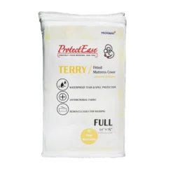 Terry Fitted Mattress Protector - ProtectEase -Decor Haven Shop GUEST 64264cc7 52f4 47c6 b2e7 579327e87226