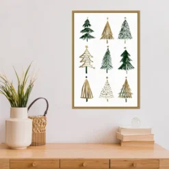 16" X 23" Evergreens II Tree By Isabelle Z Framed Canvas Wall Art - Amanti Art -Decor Haven Shop GUEST 64305307 a478 4717 8959 a9e9a9fbda4c