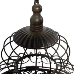 47" Iron Vintage Birdcage Black - Olivia & May -Decor Haven Shop GUEST 64dfaeac 47be 44c8 a97d c53b5cc93c88