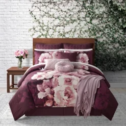 14pc King Liana Comforter Set Plum Purple - Lanwood Home -Decor Haven Shop GUEST 6559ad4d e054 49b1 830c 7388aa95ab4c