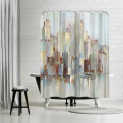 Americanflat 71" X 74" Shower Curtain Style 3 By PI Creative Art - Available In Variety Of Styles -Decor Haven Shop GUEST 667c9ded d0d8 4d54 9f74 d8107efba734