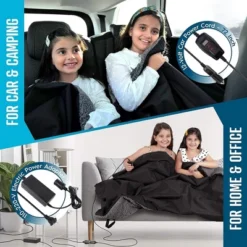 Zone Tech Faux Shearling Fleece Travel Blanket ,Grey Soft Plush Warm Comfortable Car Seat 59"x43” Blanket, Great For Winter, Home, Office And Camping -Decor Haven Shop GUEST 67578d2e e95a 4596 ae8a f824150cc2d1