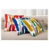 20"x20" Embroidered Brushstroke Design Throw Pillow - Saro Lifestyle -Decor Haven Shop GUEST 67fe5b2f 8dd8 43f3 83d2 e4378666e447