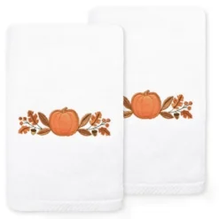 2pc Harvest Bounty Hand Towel Set White - Linum Home Textiles -Decor Haven Shop GUEST 69c78b83 f0ac 4fd4 abea 895e766e2a53