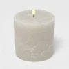 Pillar Cozy Cashmere Candle Gray - Threshold™ -Decor Haven Shop GUEST 69e1ca2c 48eb 47c0 982e 884985b7239f