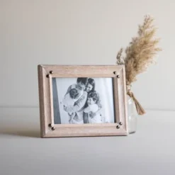 5x7 Inches Natural Wood & Glass Photo Frame - Foreside Home & Garden -Decor Haven Shop GUEST 6a0b49ff 1a1e 4e66 9369 acb675003849