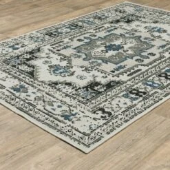 Trinity Distressed Traditional Patio Area Rug Beige/Gray - Captiv8e Designs -Decor Haven Shop GUEST 6b556ff6 62dc 4ecb 84c2 4371b10e0edf