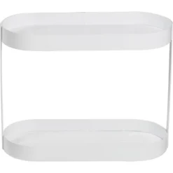 2 Tier Metal Bathroom Shelf White - Honey-Can-Do -Decor Haven Shop GUEST 6bc4484c e060 4c30 bd7a 9f4825daf544