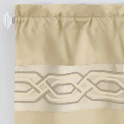 Kate Aurora Pacifico Rod Pocket Embroidered Window Valance -Decor Haven Shop GUEST 6cafa619 650c 409a 8a4c 21fca8c02d47