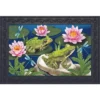 Frog Pond Summer Doormat Lily Pads Indoor Outdoor 30" X 18" Briarwood Lane -Decor Haven Shop GUEST 6dbf9838 e912 4dfd 892f bcf60ee7562f