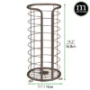 MDesign Metal Free Standing Toilet Paper Stand, Holds 3 Rolls -Decor Haven Shop GUEST 6f554f70 23d7 4cb4 8d2d 2a14d415c4df