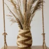 Brown Basket Woven Rope By Foreside Home & Garden -Decor Haven Shop GUEST 70dd96a4 a112 447e ab1b eaf763355058