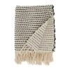 50"x60" Woven Warmth Textured Striped With Fringe Throw Blanket - Saro Lifestyle -Decor Haven Shop GUEST 71b783de f58d 4fc9 8d53 81de85bf6843