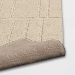 2'6"x3'8" Washable Uneven Blocks Accent Rug - Threshold™ -Decor Haven Shop GUEST 7272dfc6 3d71 4179 af9a a97b03297265