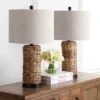 (Set Of 2) 25" Elicia Sea Grass Table Lamps Natural (Includes LED Light Bulb) - JONATHAN Y -Decor Haven Shop GUEST 72c3d28b c0ad 495f 8de6 061541b6dbbc