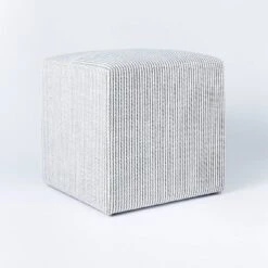 Lynwood Square Upholstered Cube - Threshold™ Designed With Studio McGee -Decor Haven Shop GUEST 72ce0fb7 c23f 404a 9ed8 12c0207c98cb