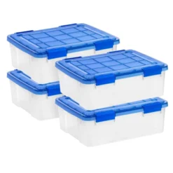 IRIS 26.5qt WeatherPro Plastic Storage Bin -Decor Haven Shop GUEST 72f571f3 7a28 4987 af7c 27c41f9beb96