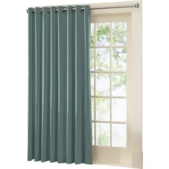 Collections Etc Gramercy Patio Door Grommet Top Curtain Panel, Single Panel, -Decor Haven Shop GUEST 73d5d373 948d 417a 9584 d6a54dc5558e