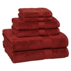 6pc Signature Solid Bath Towel Set - Cassadecor -Decor Haven Shop GUEST 74412eb2 9576 4860 a88f 041456914492