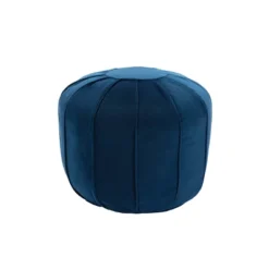 20" Round Pouf Ottoman - WOVENBYRD -Decor Haven Shop GUEST 76ba0cc7 b32a 4f84 842e e33673c12766