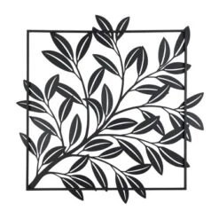 Metal Leaf Dimensional Cut-Out Wall Decor Black - Olivia & May -Decor Haven Shop GUEST 76e173dc 186a 4caf 8a03 29ef01a612c5