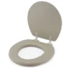 J&V Textiles Embroidered Soft Round Toilet Seat With Easy Clean & Change Hinge, Padded -Decor Haven Shop GUEST 7774c910 6122 4636 8ff0 bb06a7ad98f0