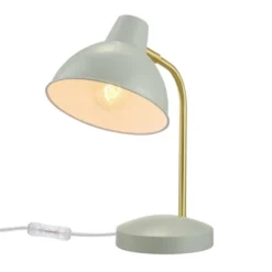 15" Willow Desk Lamp With Pivoting Shade Matte Green - Globe Electric -Decor Haven Shop GUEST 778c4780 e534 42c3 b4fc 5939199abb01