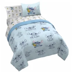 Saturday Park Disney Lilo & Stitch Watercolor Vibes 100% Organic Cotton Bed Set -Decor Haven Shop GUEST 77fe4ef2 884f 4c61 9fe4 c7904262f321