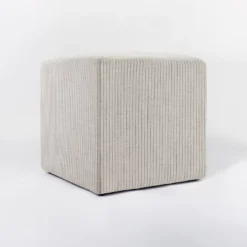 Lynwood Square Upholstered Cube - Threshold™ Designed With Studio McGee -Decor Haven Shop GUEST 78a76f77 98cf 4eb2 bce3 115b2e8a33ea