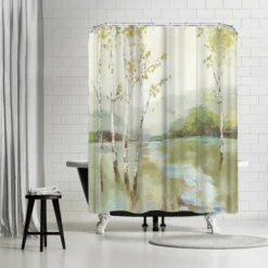 Americanflat 71" X 74" Shower Curtain Style 3 By PI Creative Art - Available In Variety Of Styles -Decor Haven Shop GUEST 798c0f82 f61b 4a02 98d2 7669403a36ce