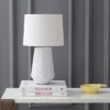 18" Stark Table Lamp White (Includes LED Light Bulb) - Safavieh -Decor Haven Shop GUEST 7aa5072f daf8 4e38 8171 99499501d2ad