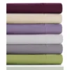 Long Staple Cotton Percale Deep Pocket Solid Sheet Set 350 Thread Count - Tribeca Living® -Decor Haven Shop GUEST 7b29ad04 be0e 4e33 8294 29b6737733fb