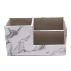 Zodaca Marble Desk Organizer, Pen Holder For Office Supplies Stationery, Faux Leather -Decor Haven Shop GUEST 7b6e7af7 3dc7 4c43 bc7c 0731ed6a5d5a