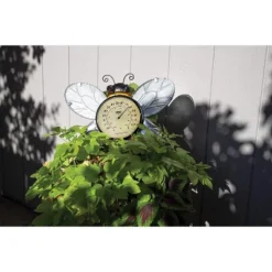 Swim Central 16" Bumble Bee Outdoor Garden Wall Thermometer -Decor Haven Shop GUEST 7da7edae 66a8 4ac4 9a98 ac039ff6524e