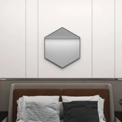 Wood Hexagon Wall Mirror – Olivia & May -Decor Haven Shop GUEST 7dd73d5d 1c6c 4ace a93a 5b99d414fca4