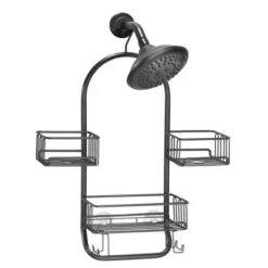 MDesign Metal Large Bath Tub & Shower Caddy, Hanging Storage Organizer -Decor Haven Shop GUEST 7ed62b5d b53e 4947 9643 ce162a417683