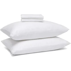 Right Choice Bedding 100% Cotton Breathable Pillow Protector With Zipper – (2 Pack) -Decor Haven Shop GUEST 7fbc9a8c 8c98 4329 b7a9 56cdb8441bb1