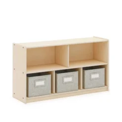 Guidecraft EdQ 2-Shelf 5-Compartment Storage - 24" -Decor Haven Shop GUEST 8292c64f ab7b 43dd b9e9 fbeeb88c80b6