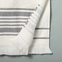 Multistripe Bath Towels Cream/Gray - Hearth & Hand™ With Magnolia -Decor Haven Shop GUEST 82d541a5 984c 4560 a2fc 306bc106083c