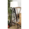 Industrial Wood Floor Lamp Black - Olivia & May -Decor Haven Shop GUEST 84e28234 b5ee 4255 a26f c14a1a3de9b9