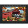 Harvest Bridge Autumn Doormat Pickup Truck Indoor Outdoor 30" X 18" Briarwood Lane -Decor Haven Shop GUEST 850b2dfd b88f 4446 b227 29f65768c375