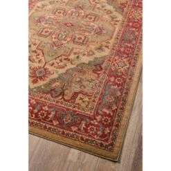 3'11"x5'7" Medallion Accent Rug Beige - Momeni -Decor Haven Shop GUEST 8730adc6 9041 4042 91ef 4332045913fd